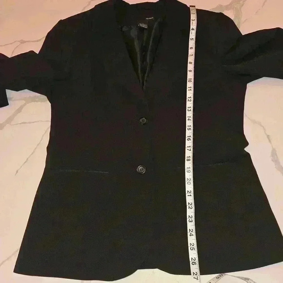 Hennes Fitted Black Blazer sz10 - Picture 10 of 11